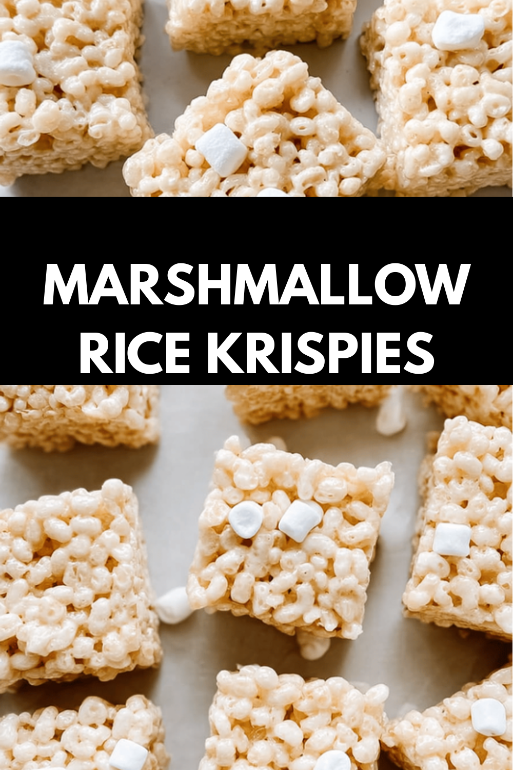Rice Krispies Treats Recipe Classic Homemade Sweet Snack 6 Marshmallow Rice Krispies