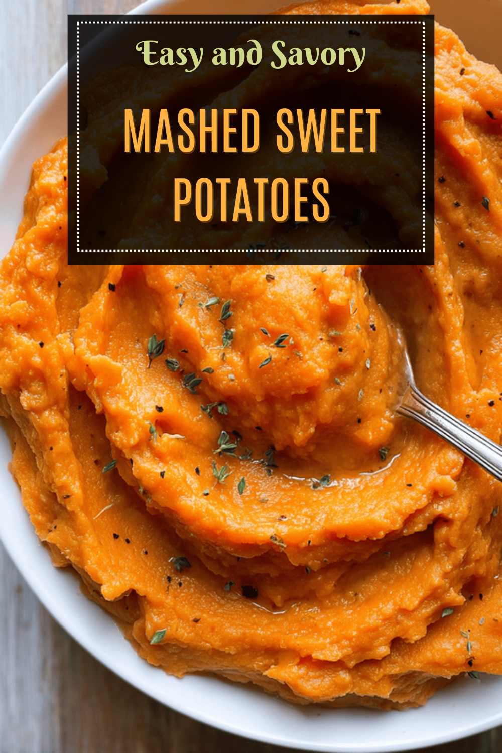Mashed Sweet Potatoes
