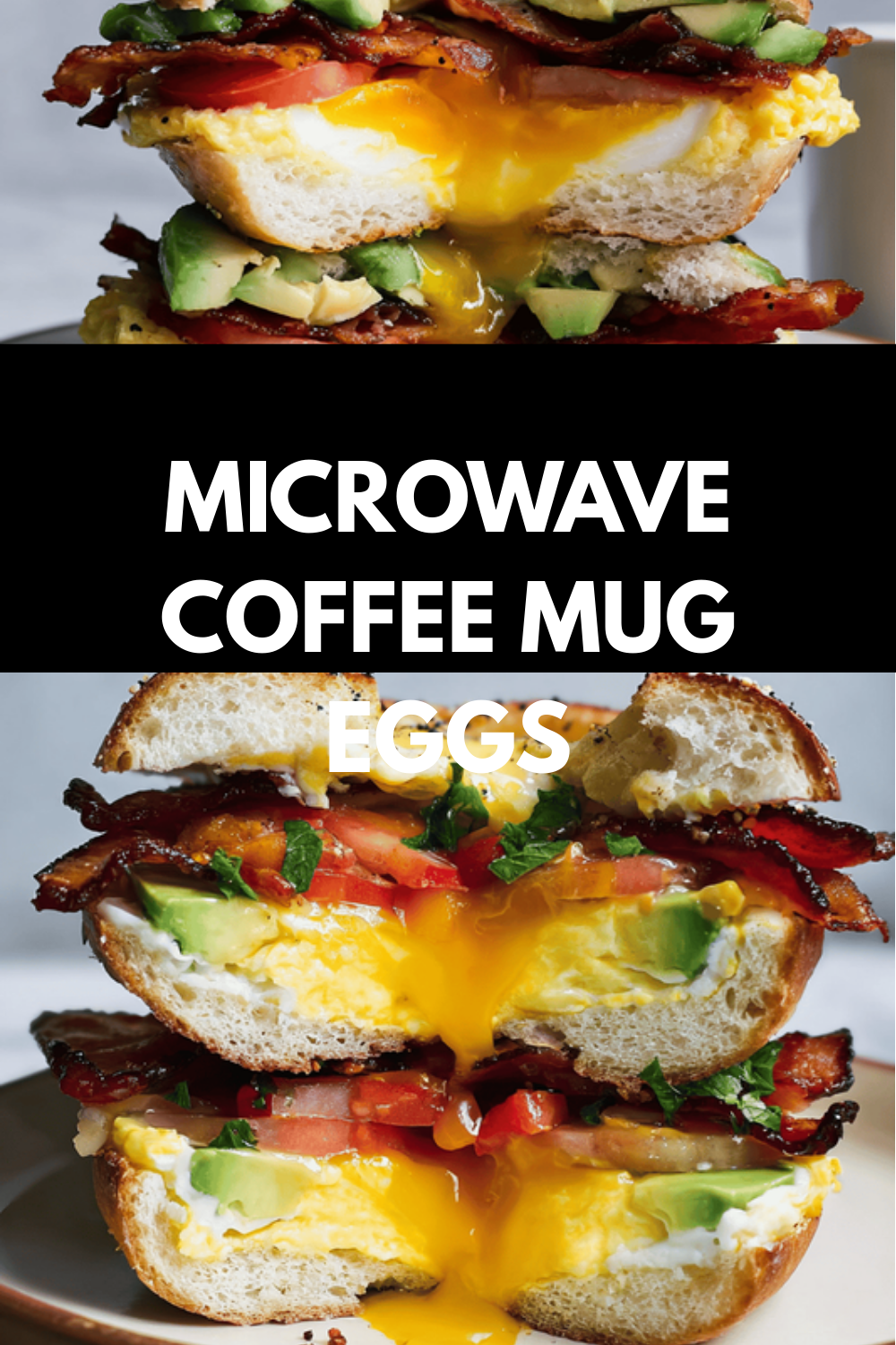 Microwave Coffee Mug Eggs