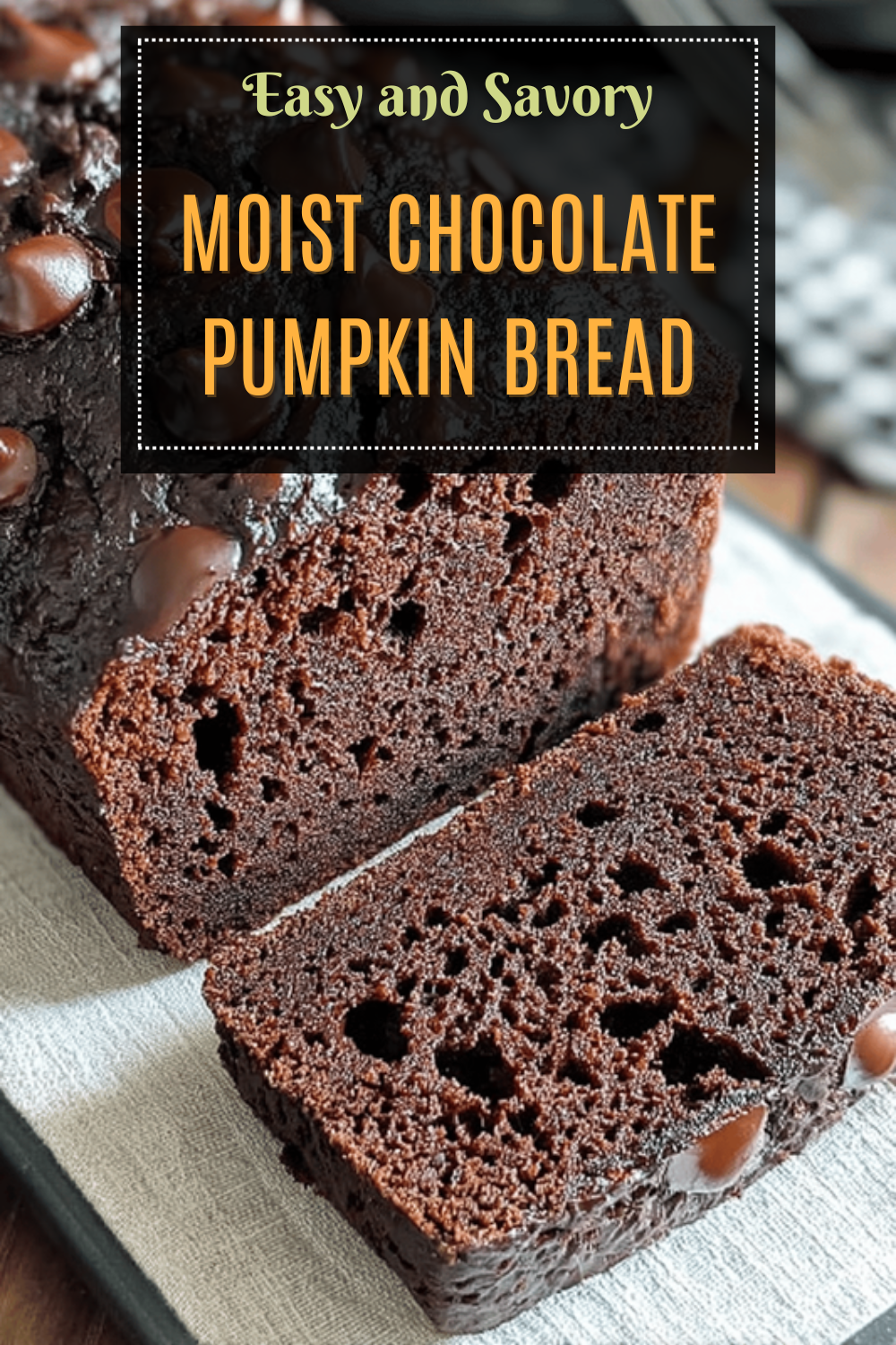 Pumpkin Chocolate Chip Bread Recipe For Moist And Flavorful Loaves 7 Moist Chocolate Pumpkin Bread