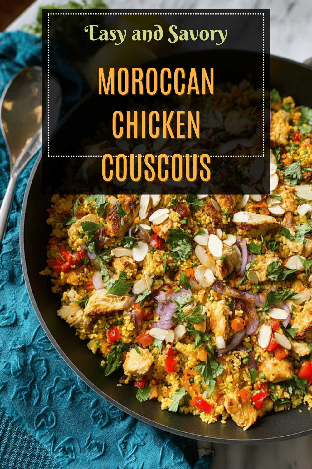 Moroccan Chicken Couscous With Spices And Fresh Herbs Recipe 7 Moroccan Chicken Couscous