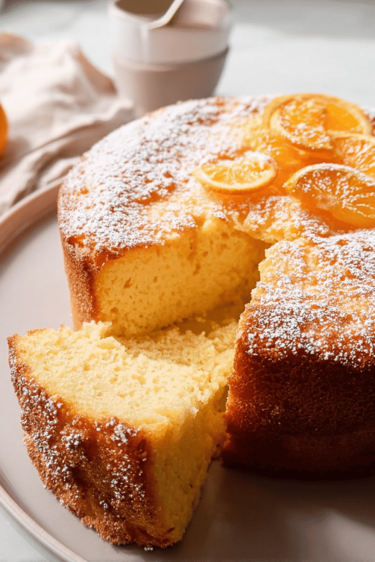 Orange Glazed Chiffon Cake 77.Png