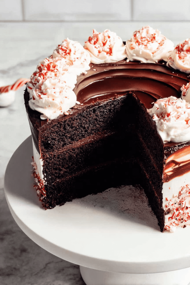 Peppermint Fudge Cake 60.Png