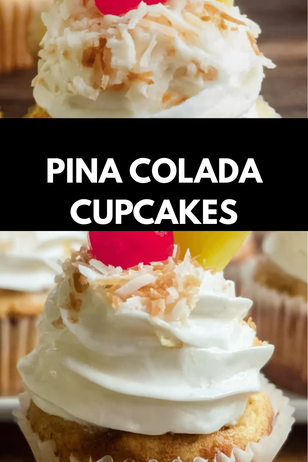 Pina Colada Cupcakes