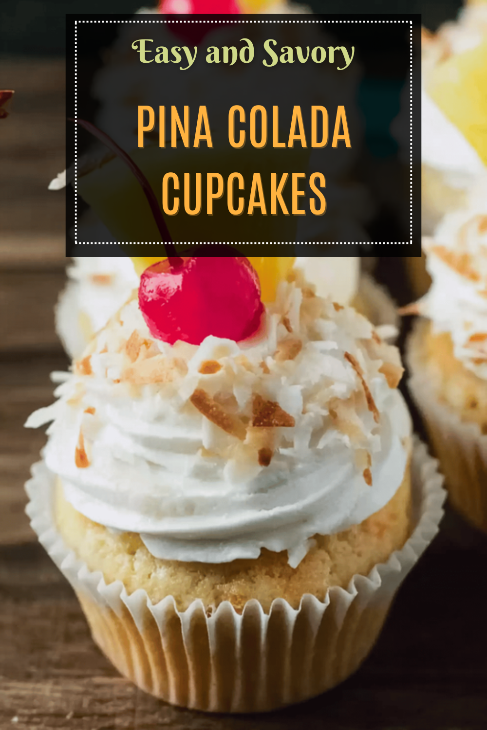 Pina Colada Cupcakes