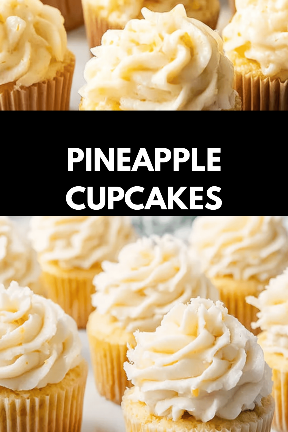Pineapple Cupcakes Recipe With Moist Texture And Sweet Tropical Flavor 6 Pineapple Cupcakes