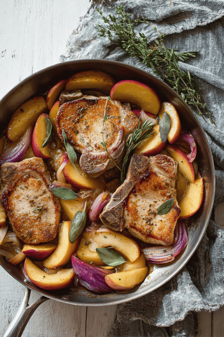 Pork Chops Apples Onions 16.Png