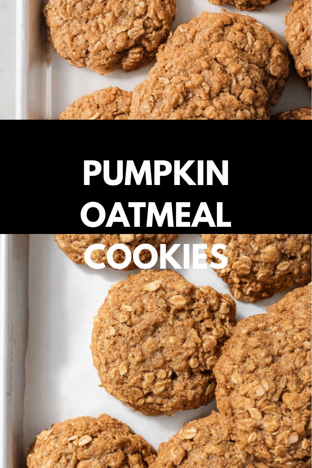 Pumpkin Oatmeal Cookies