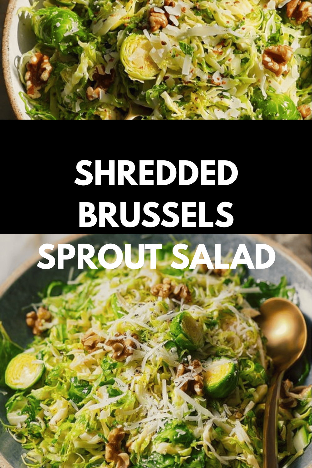 Shredded Brussels Sprout Salad