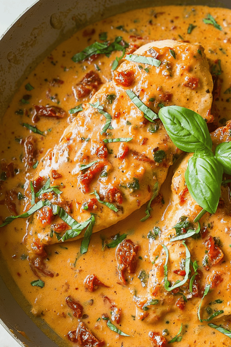 Skillet Chicken Creamy Sun Dried Tomato Sauce 28.Png