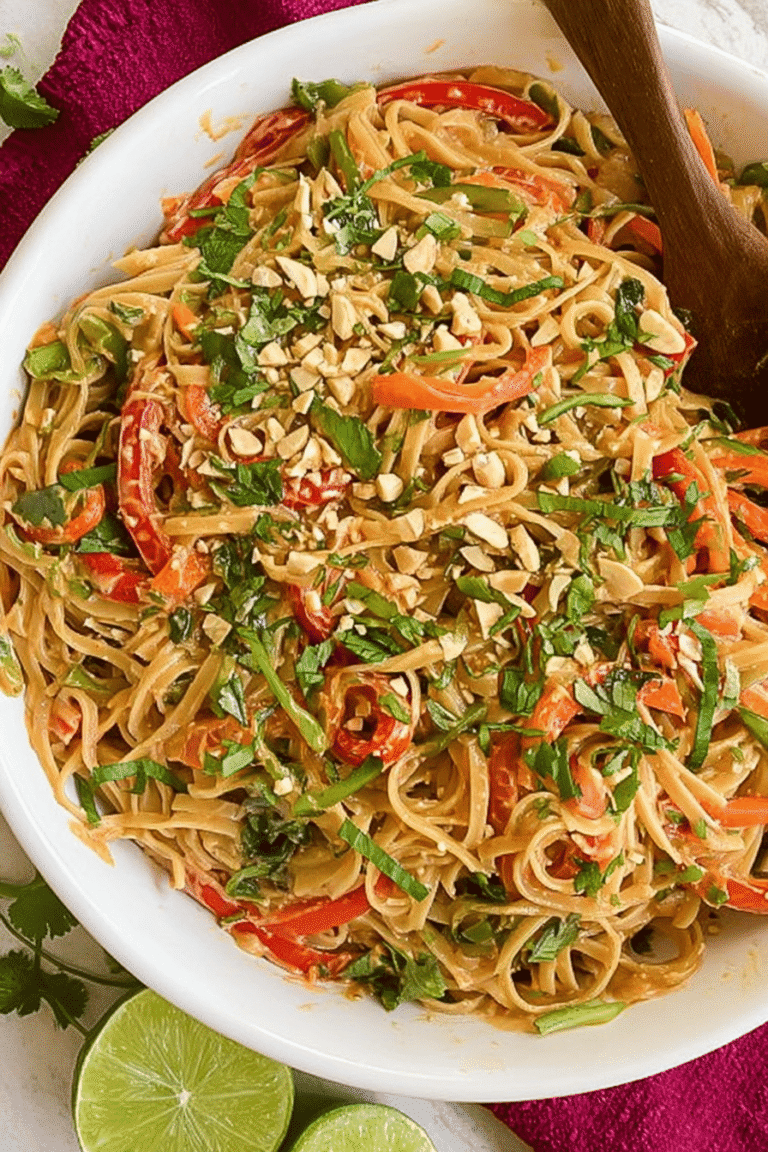 Spicy Thai Peanut Noodles 99.Png