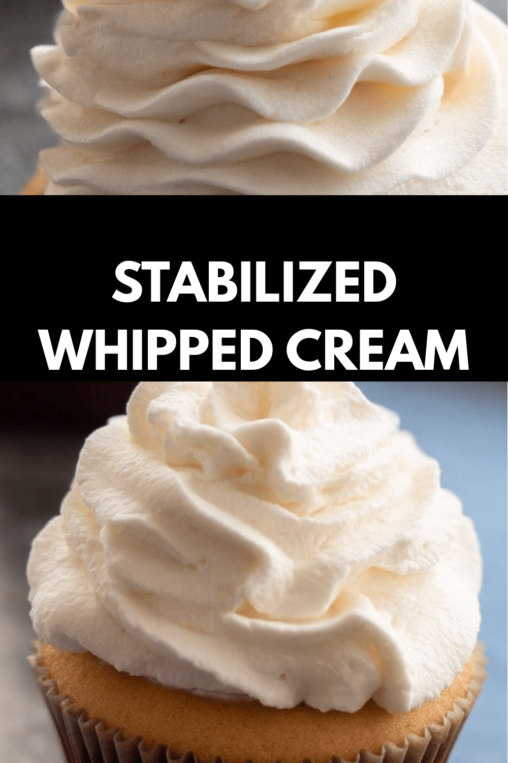 Stabilized Whipped Cream