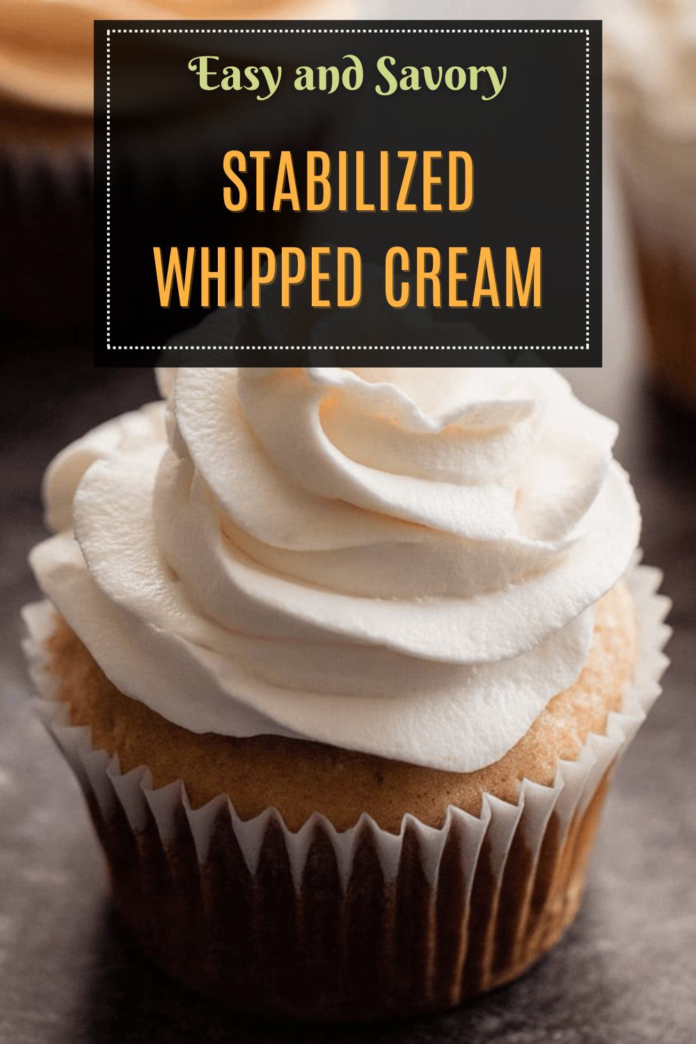 Stabilized Whipped Cream