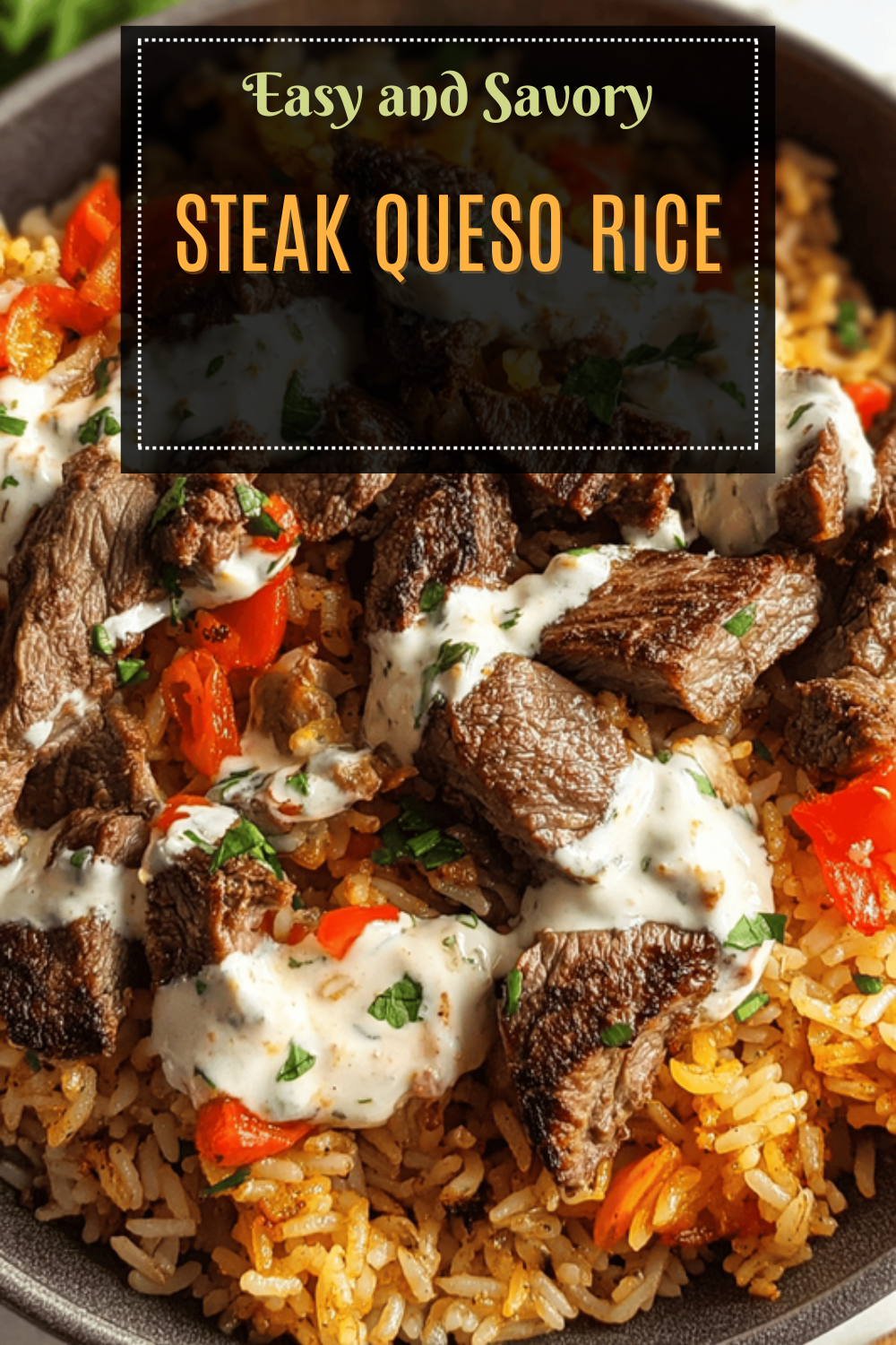 Steak And Queso Rice Recipe With Cheesy, Flavorful Twists 7 Steak Queso Rice