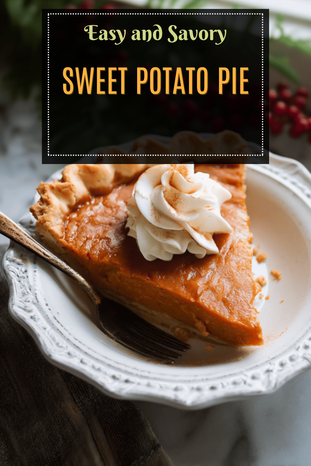 Sweet Potato Pie