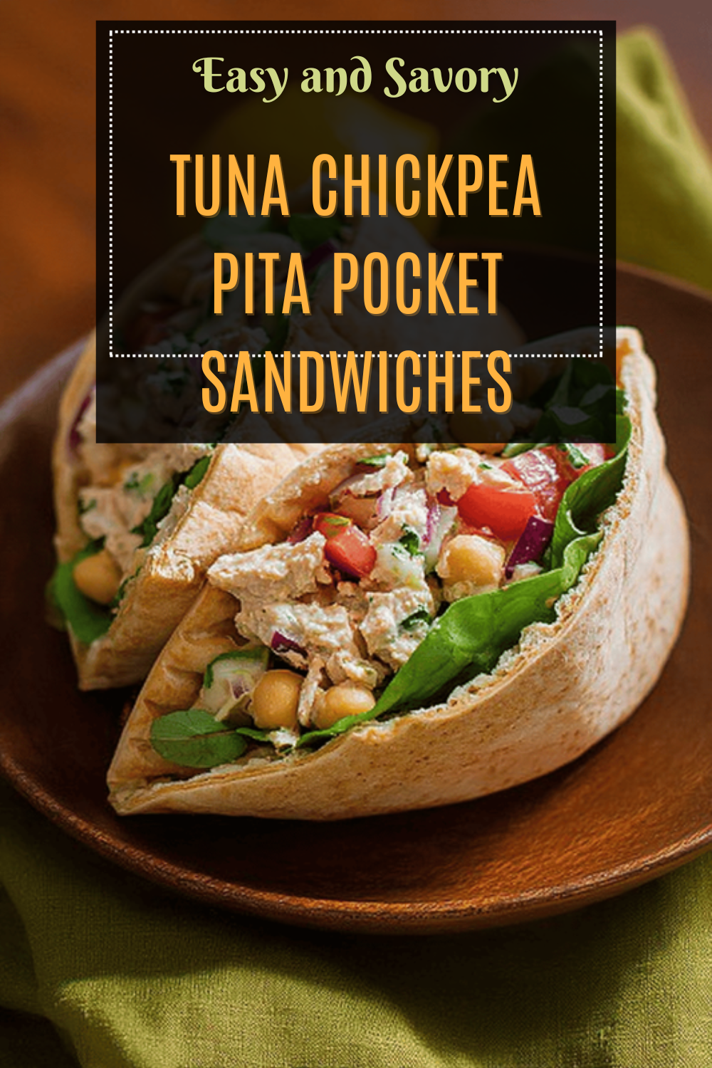 Tuna And Chickpea Pita Sandwiches For Quick Healthy Meals 7 Tuna Chickpea Pita Pocket Sandwiches