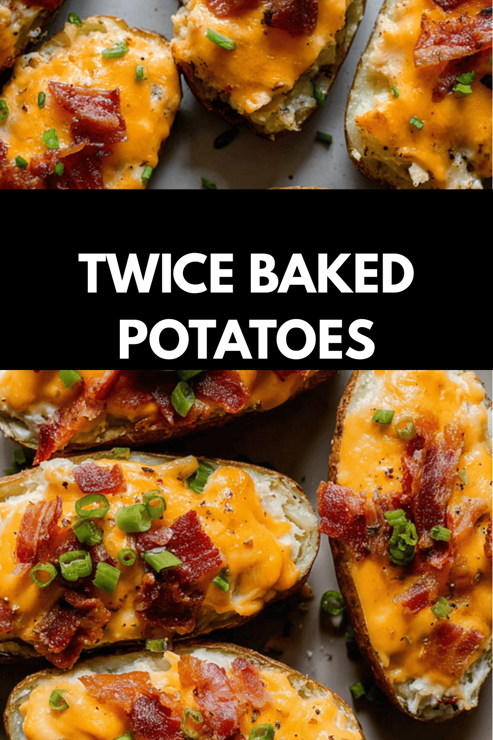 Twice Baked Potatoes Recipe With Creamy Cheese And Crispy Topping 6 Twice Baked Potatoes