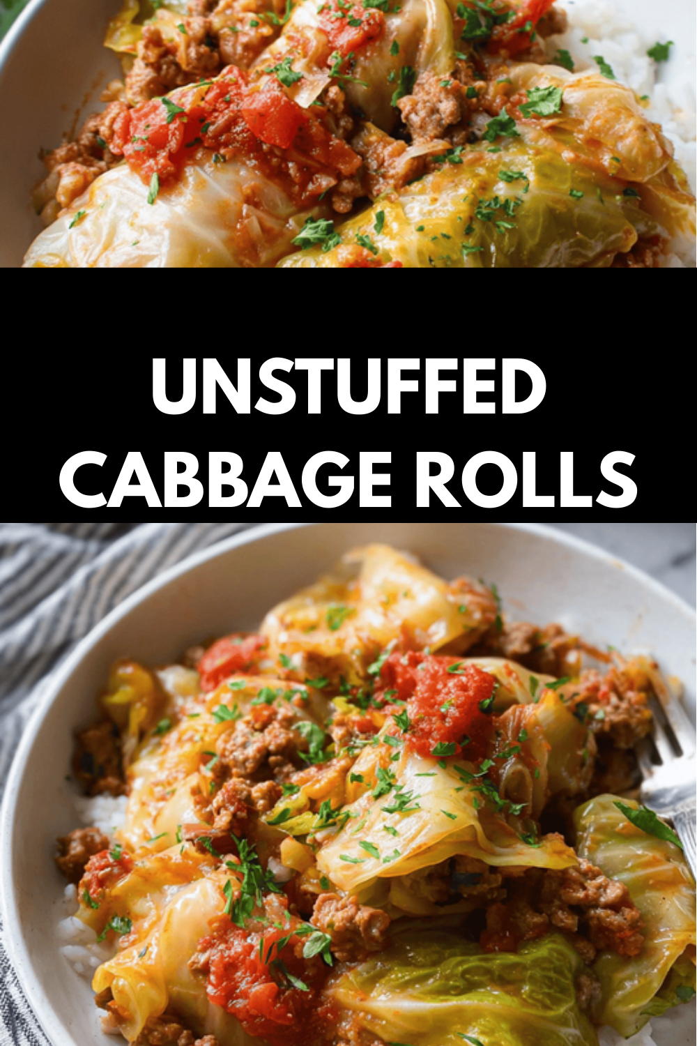 Unstuffed Cabbage Rolls