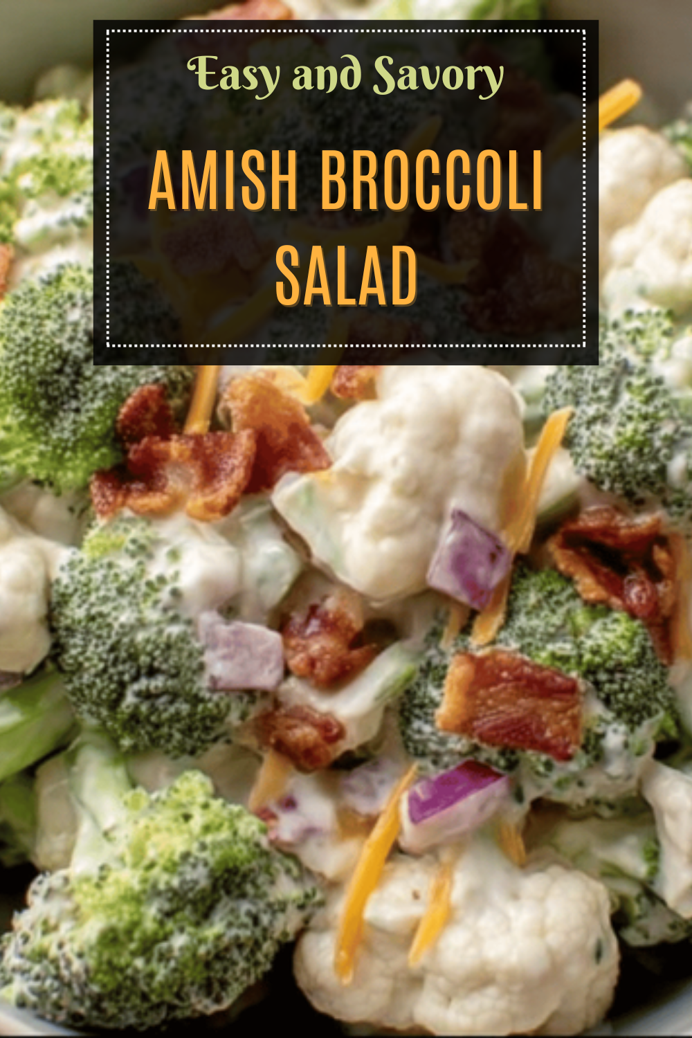 Amish Broccoli Salad