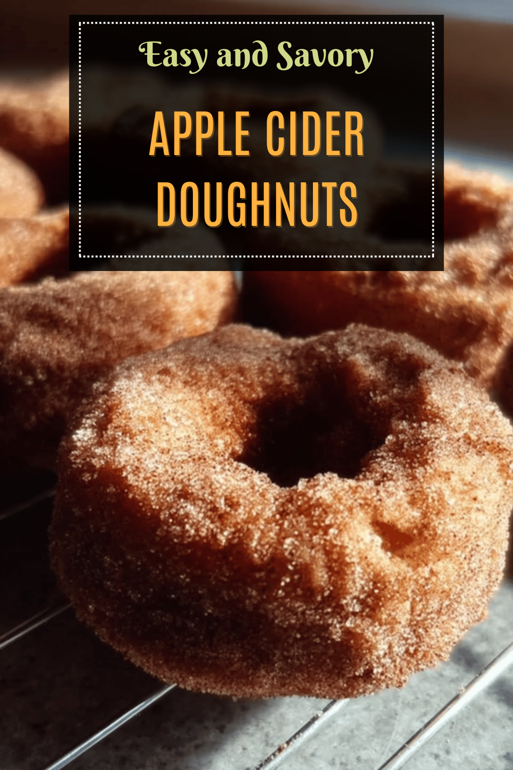 Apple Cider Doughnuts