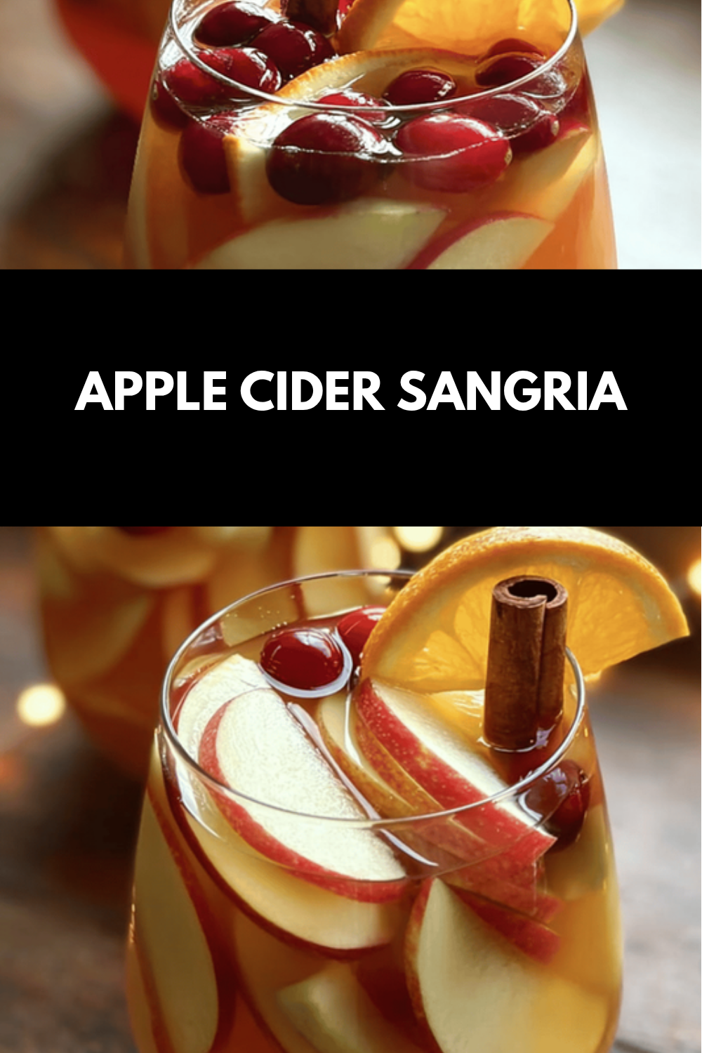 Apple Cider Sangria