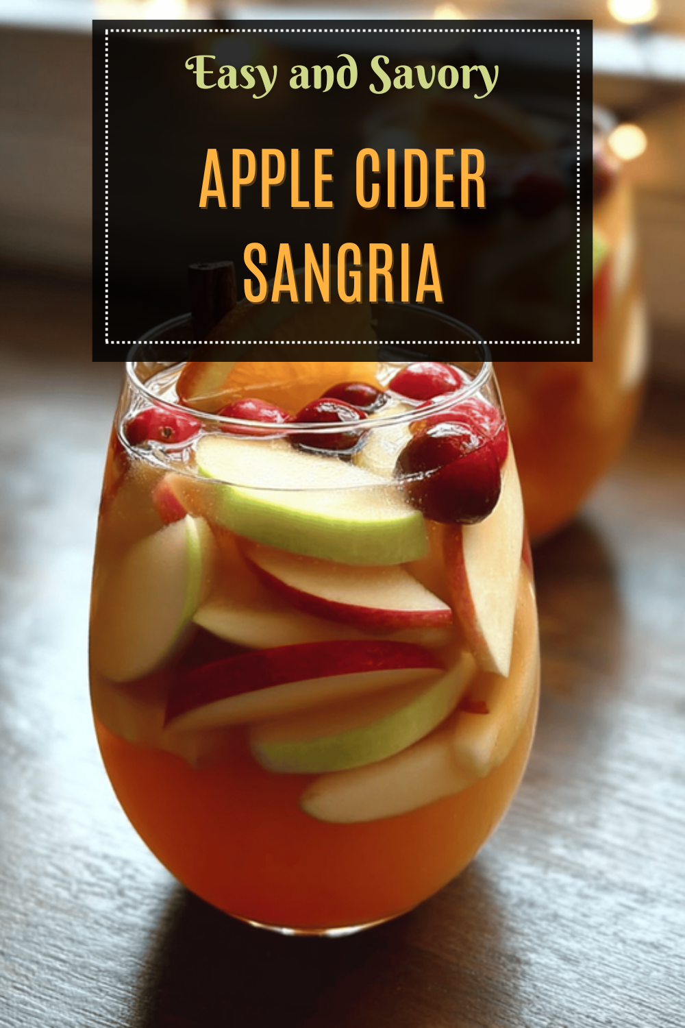 Apple Cider Sangria