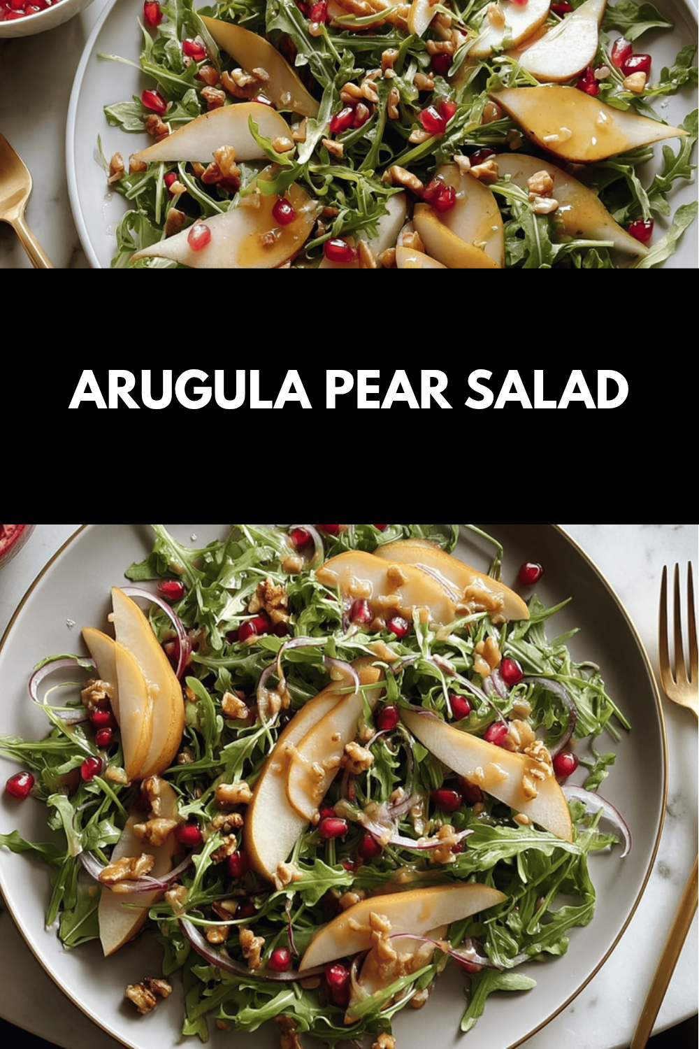 Arugula Pear Salad