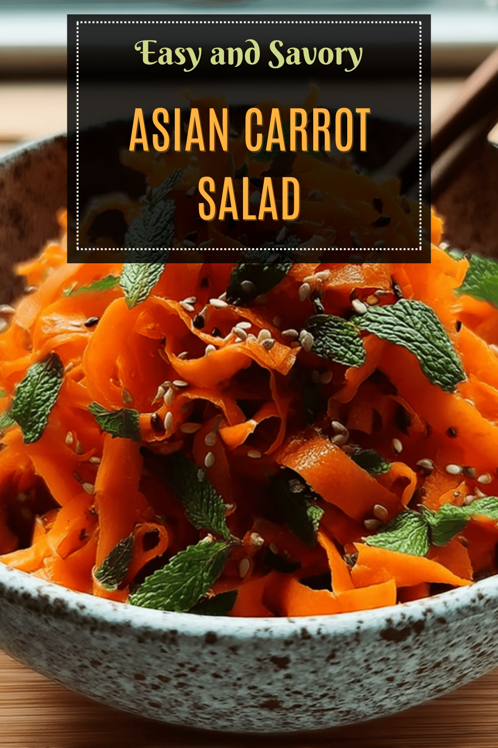 Asian Carrot Salad Recipes With Fresh And Tangy Flavors 7 Asian Carrot Salad