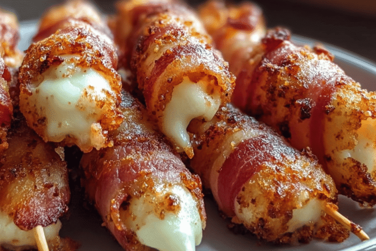 Bacon Wrapped Mozzarella Sticks 81.Png