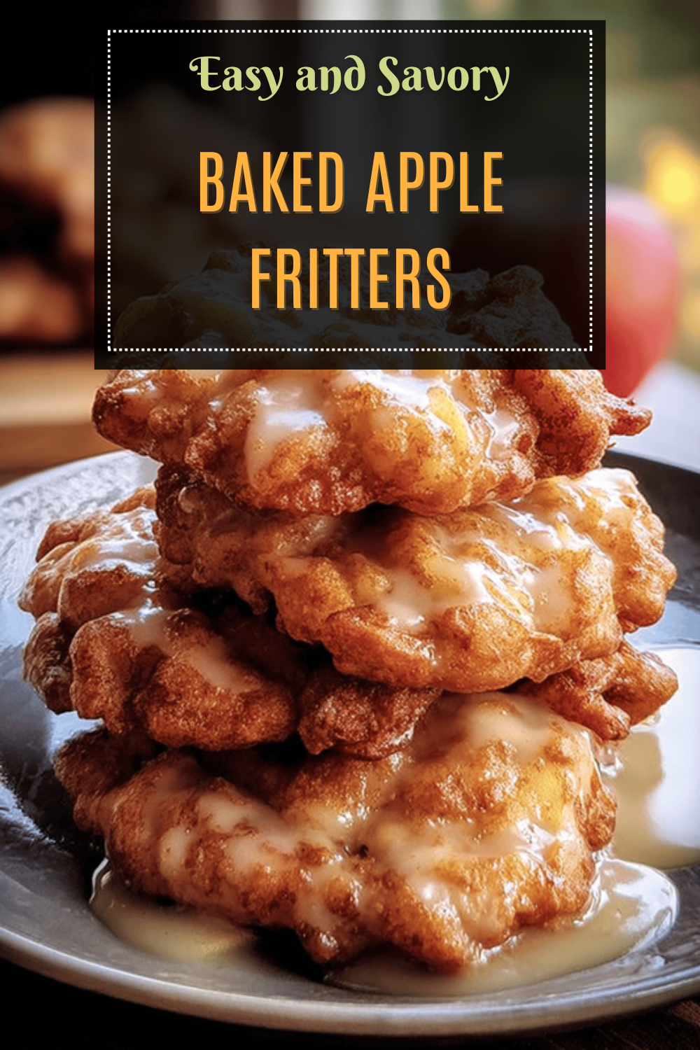 Baked Apple Fritters