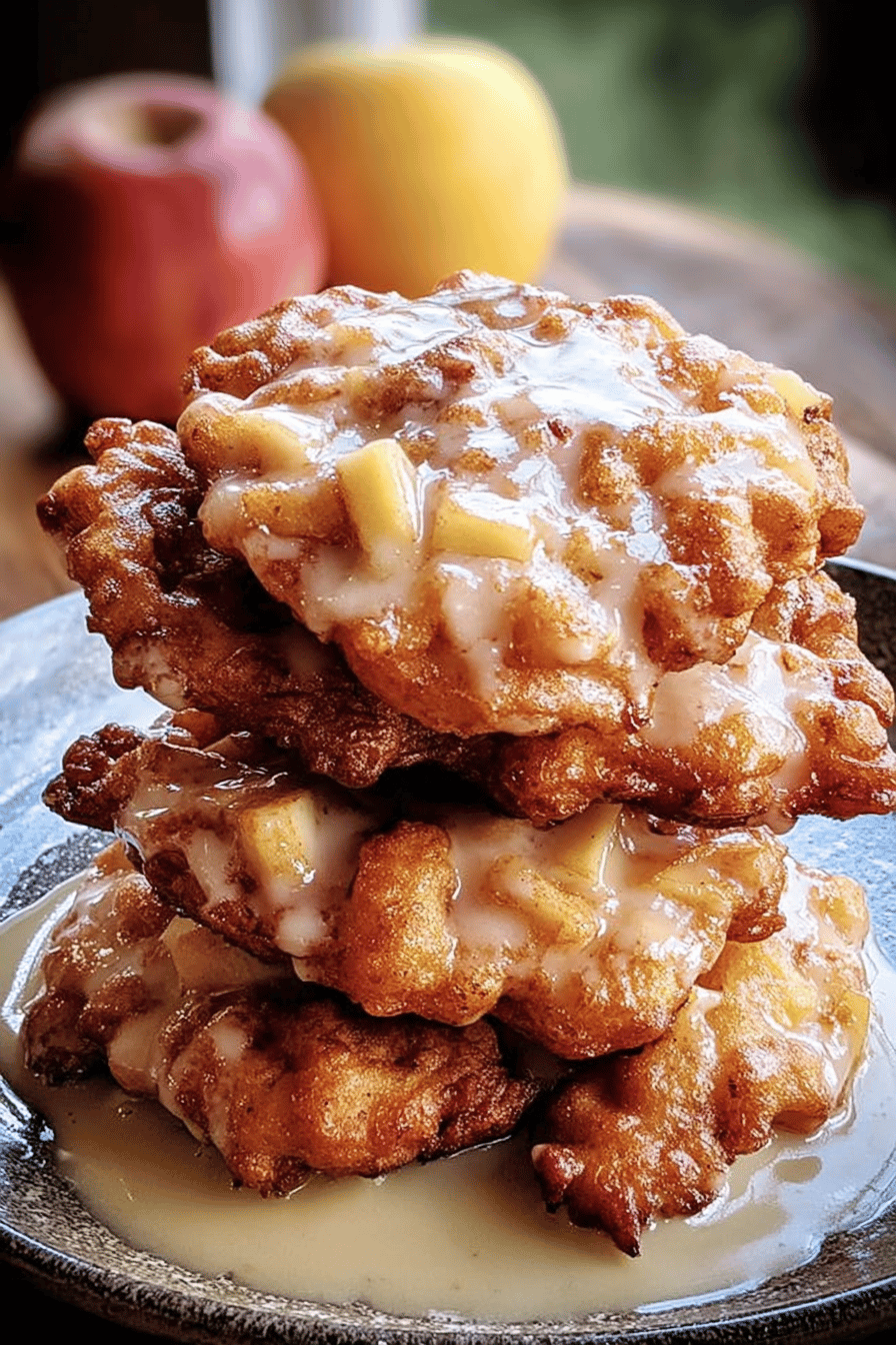 Baked Apple Fritters