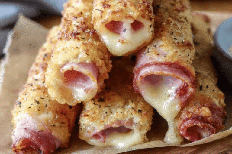 Baked Ham Cheese Mozzarella Sticks 66.Png