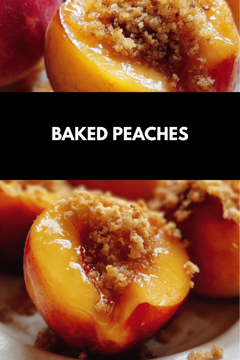 Baked Peaches