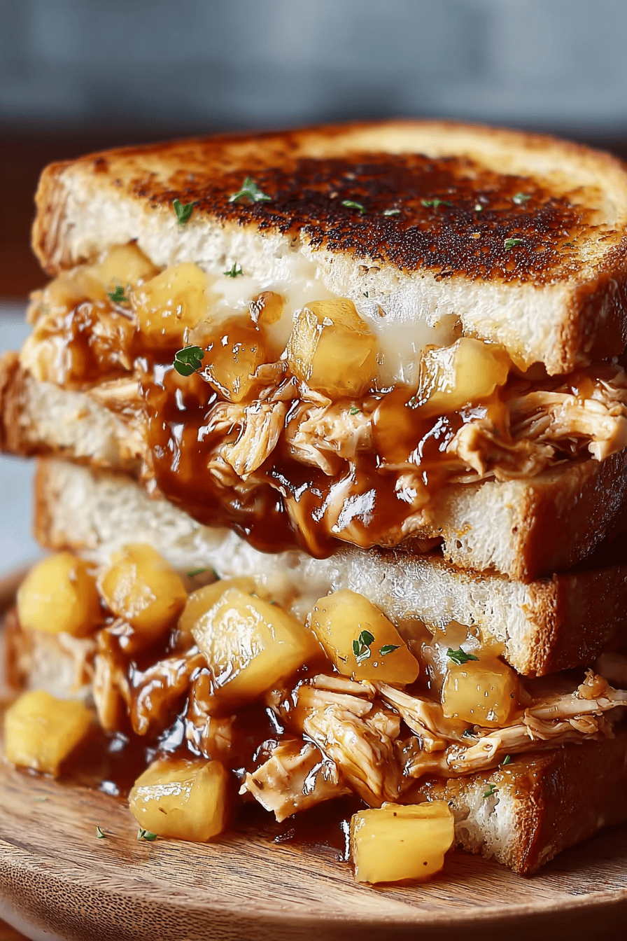 Bbq Chicken Pineapple Melt