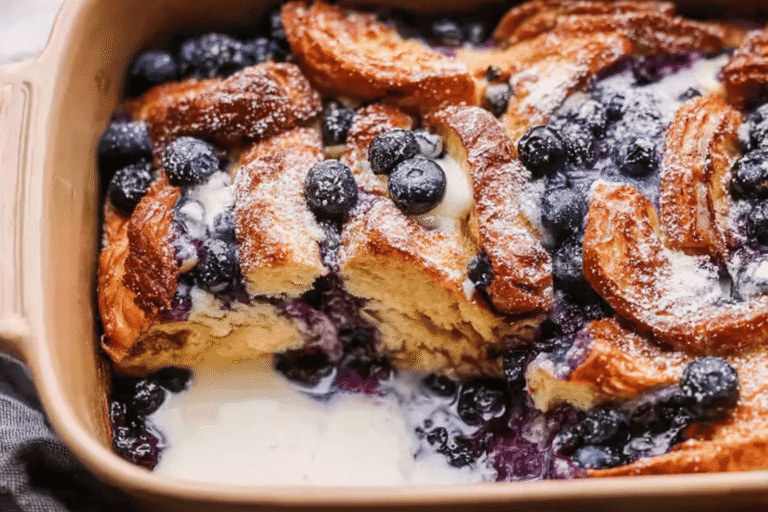 Blueberry Croissant French Toast Bake 94.Png