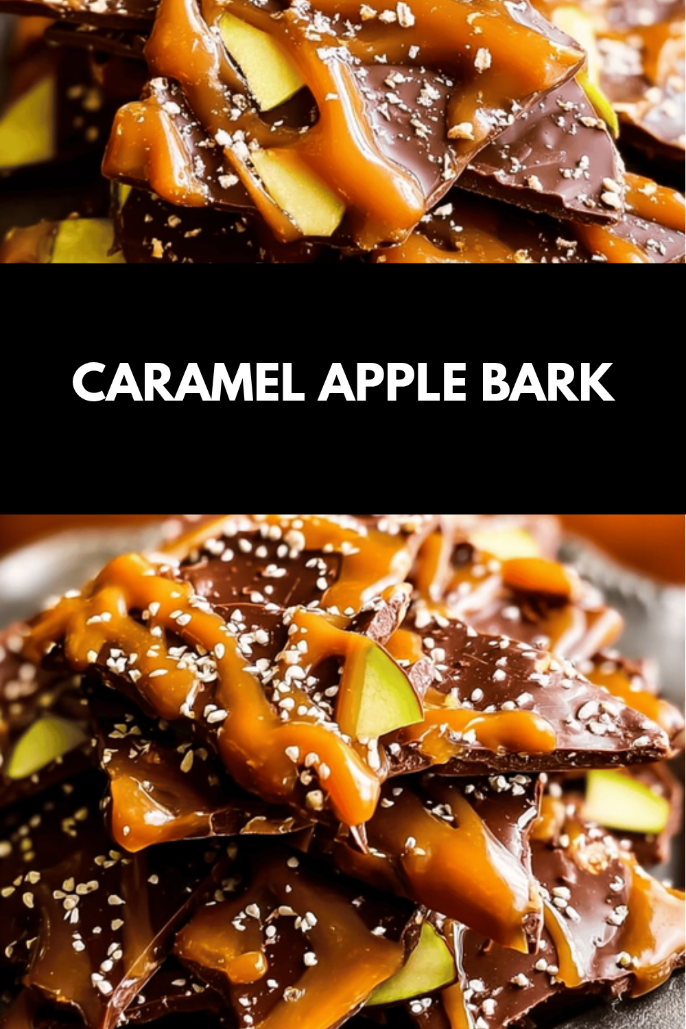 Caramel Apple Bark