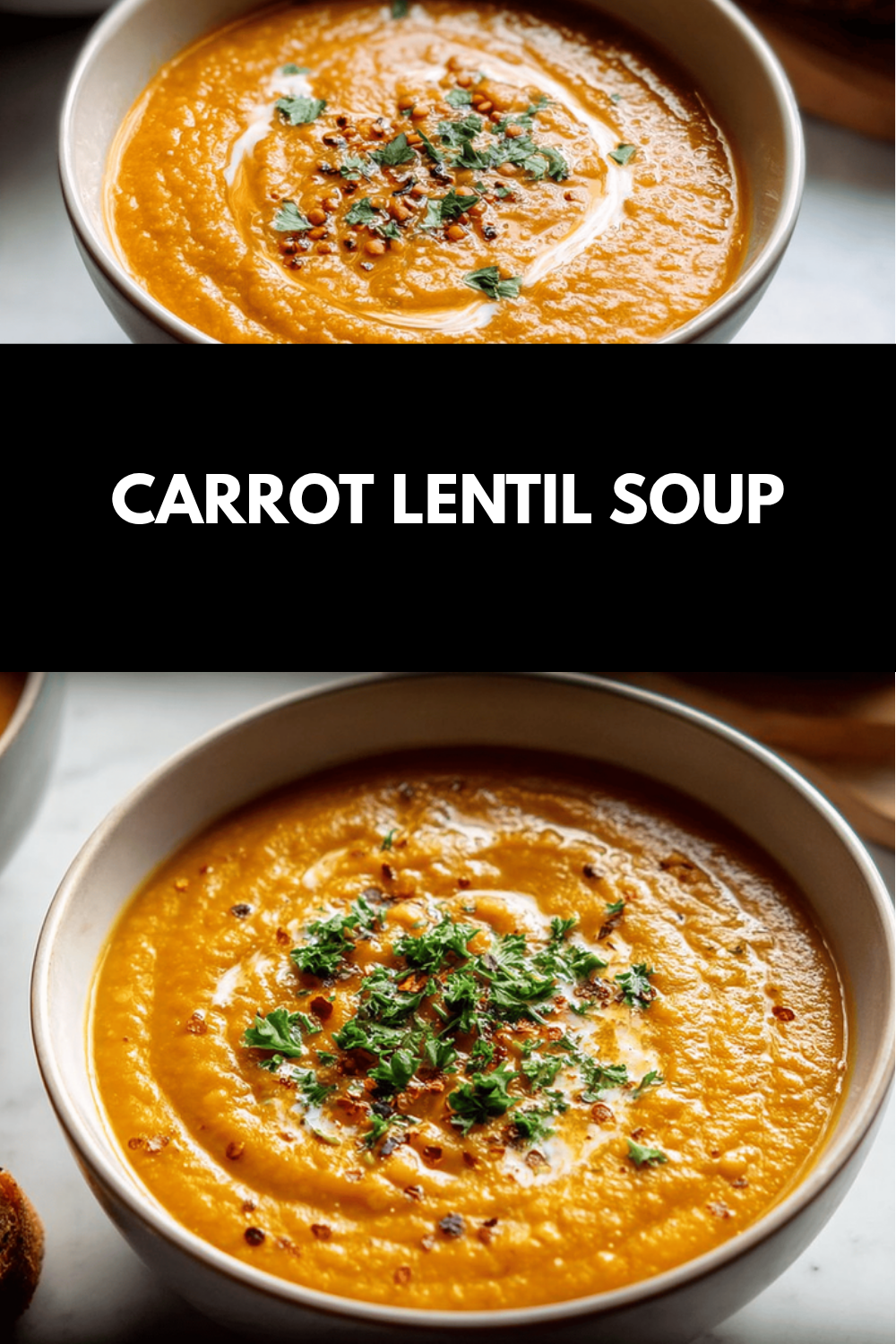 Carrot Lentil Soup Recipe Ready In 30 Minutes 6 Carrot Lentil Soup
