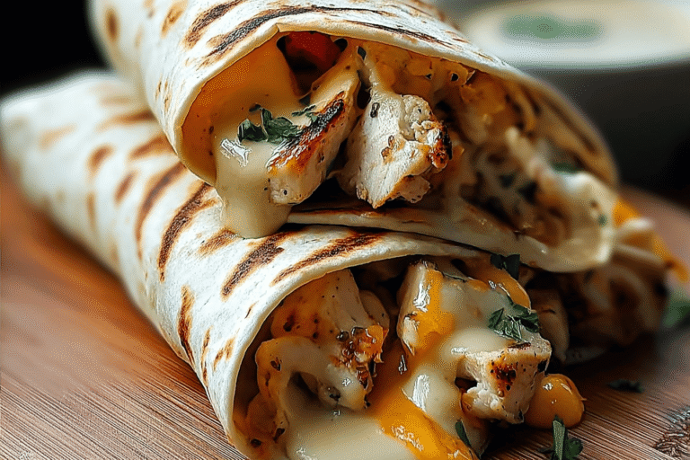 Cheesy Garlic Chicken Wraps 29.Png