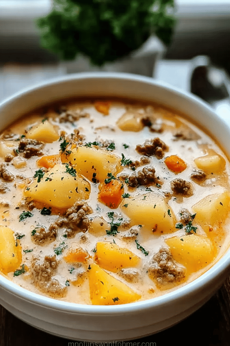 Cheesy Hamburger Potato Soup 82.Png