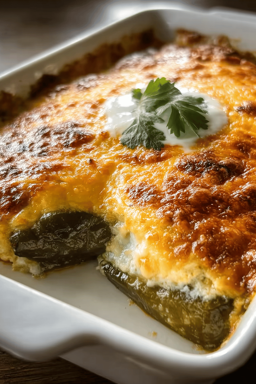 Chile Rellenos Casserole