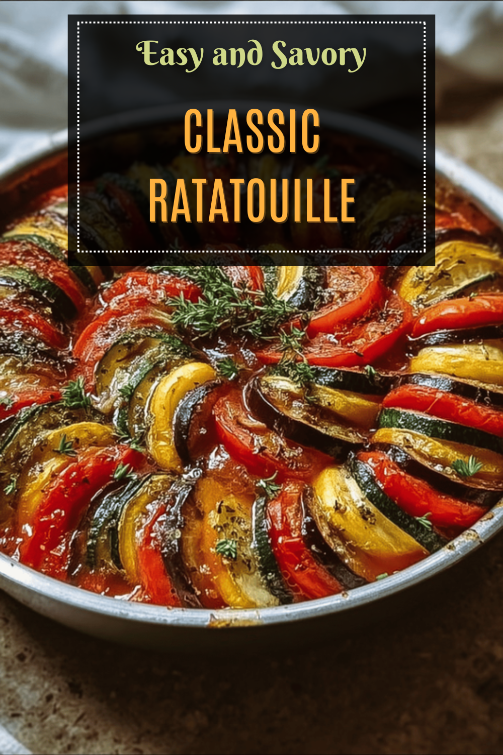 Ratatouille Recipe Classic French Vegetable Stew Made Simple And Delicious 7 Classic Ratatouille