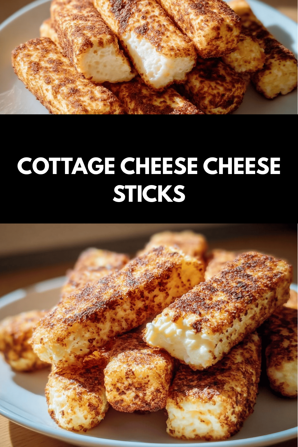 Cottage Cheese Cheese Sticks