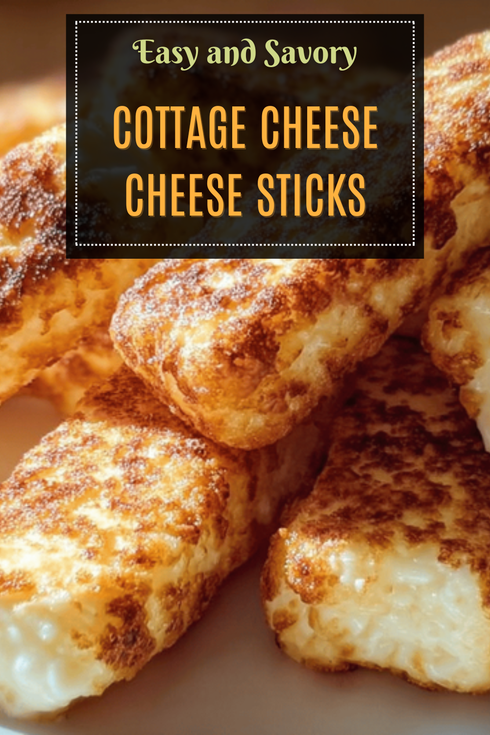 Cottage Cheese Cheese Sticks