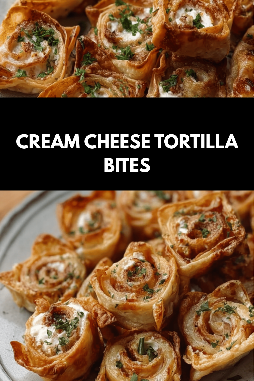 Cream Cheese Tortilla Bites
