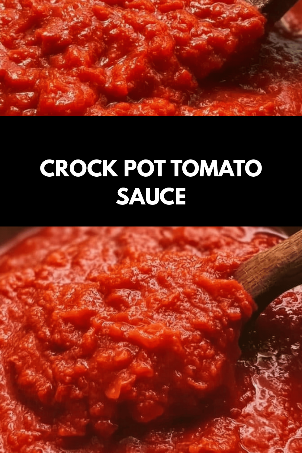 Crock Pot Tomato Sauce