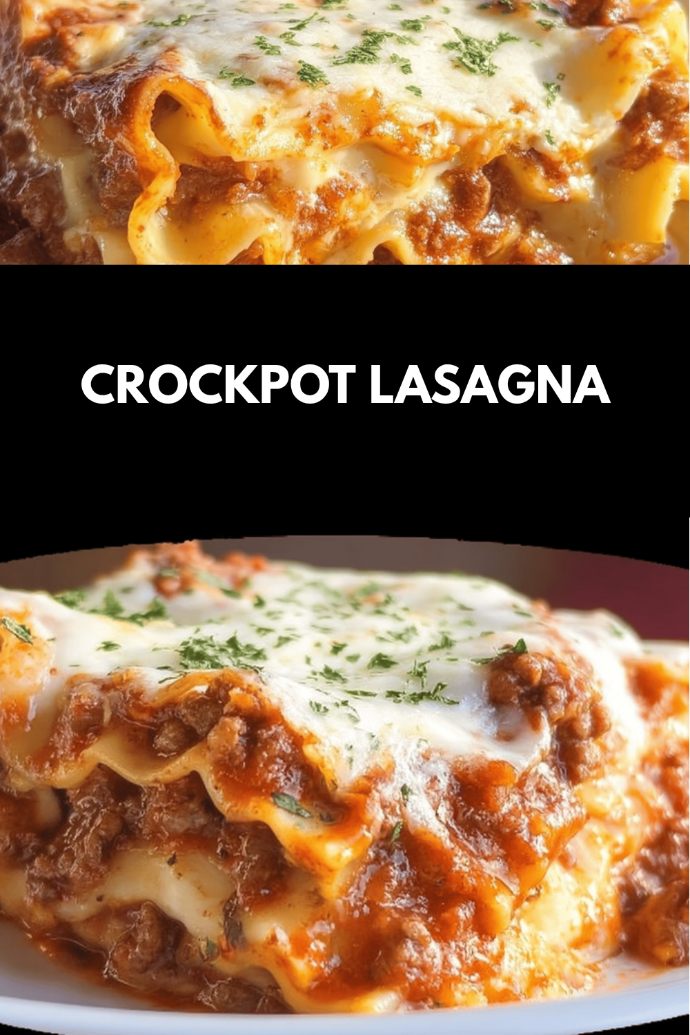 Crockpot Lasagna