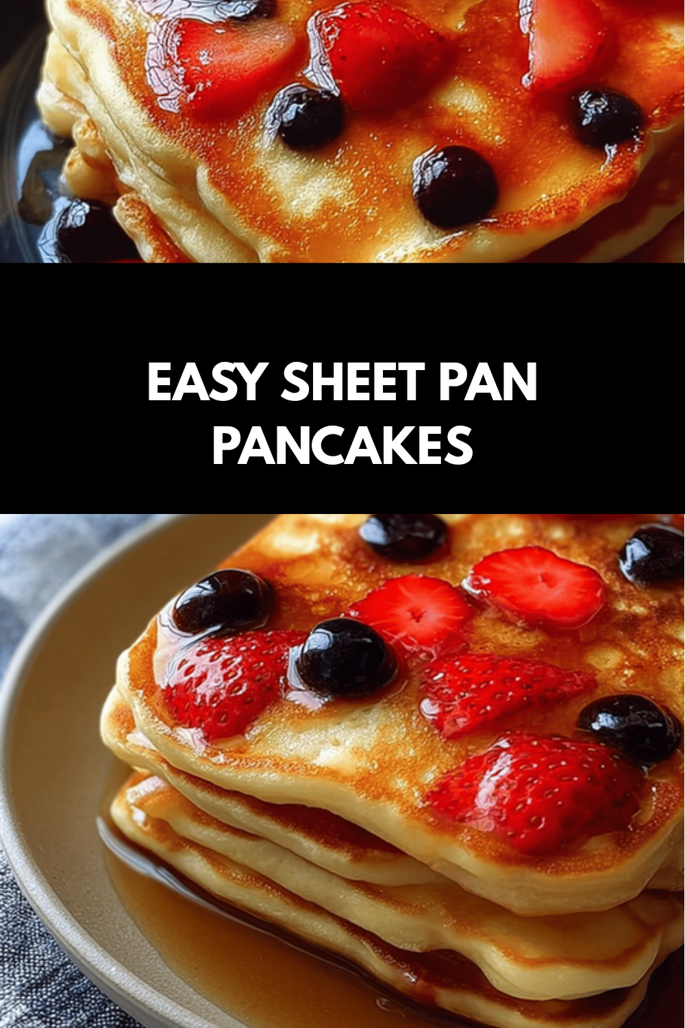 Sheet Pan Pancakes Recipe For Quick And Easy Breakfast 6 Easy Sheet Pan Pancakes