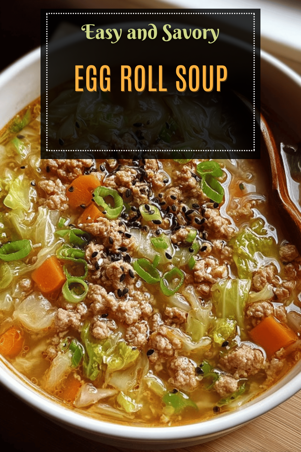 Egg Roll Soup