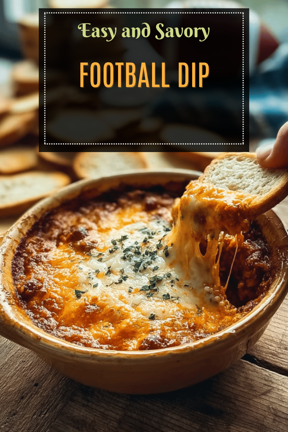 5-Ingredient Football Dip Recipes For Quick And Tasty Game Day Snacks 7 Football Dip