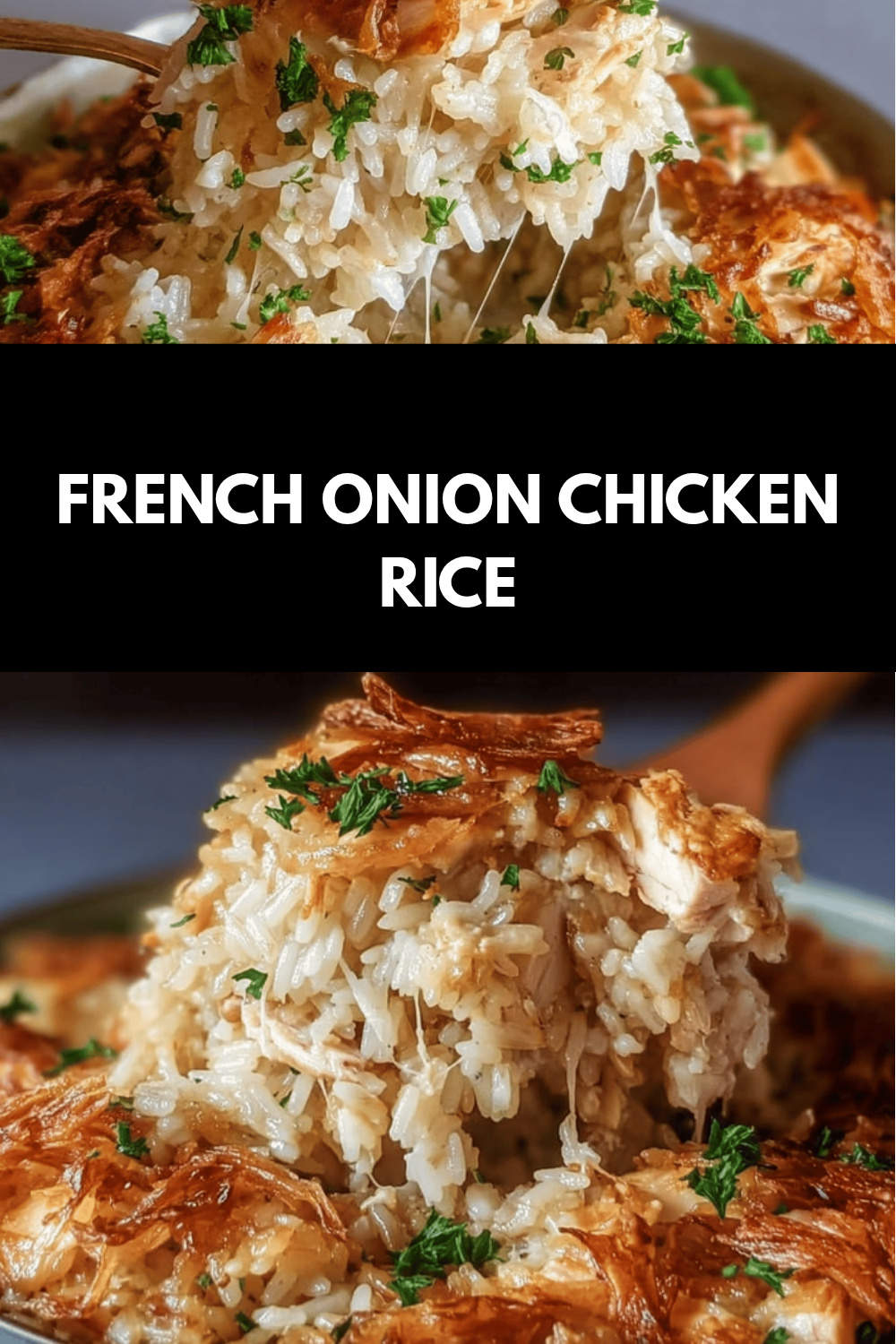 French Onion Chicken Rice